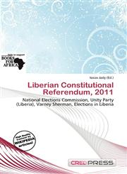 Liberian Constitutional Referendum, 2011,6139755972,9786139755974