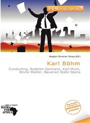 Karl Böhm,613736514X,9786137365144
