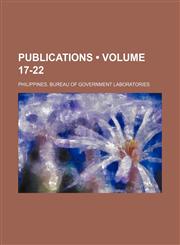 Publications (Volume 17-22),1153928027,9781153928021