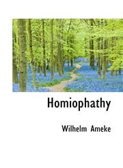 Homiophathy,1117394875,9781117394879