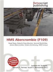HMS Abercrombie (F109),6132059113,9786132059116