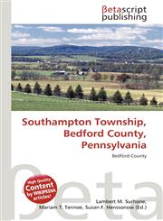 Southampton Township, Bedford County, Pennsylvania,6135241087,9786135241082