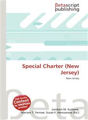 Special Charter (New Jersey),6136397153,9786136397153