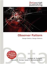 Observer Pattern,6131021716,9786131021718