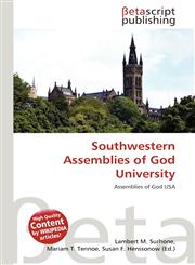 Southwestern Assemblies of God University,6135437054,9786135437058