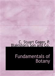 Fundamentals of Botany,1140408380,9781140408383