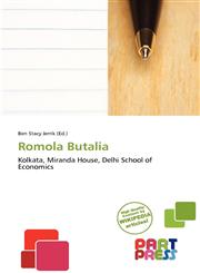 Romola Butalia,6139120829,9786139120826