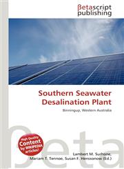 Southern Seawater Desalination Plant,6135356798,9786135356793