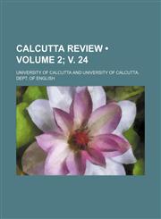 Calcutta review (Volume 2;,1154077322,9781154077322