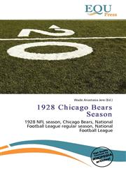 1928 Chicago Bears Season,6135947486,9786135947489