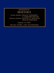 Adv Bioethics V 3,0762302194,9780762302192