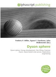 Dyson Sphere,6130005512,9786130005511
