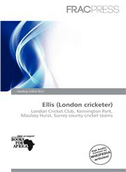 Ellis (London cricketer),6138411927,9786138411925