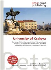 University of Craiova,6136002558,9786136002552