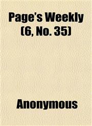 Page's Weekly (6, No. 35),1152475797,9781152475793