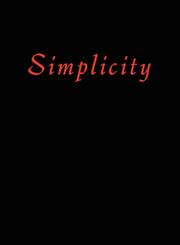 Simplicity,1588512967,9781588512963