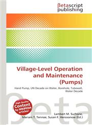 Village-Level Operation and Maintenance (Pumps),6134803189,9786134803182