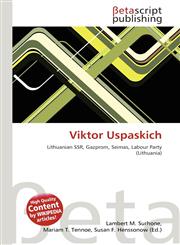 Viktor Uspaskich,6134722790,9786134722797