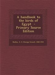 Handbook to the Birds of Egypt,1289646767,9781289646769