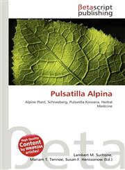 Pulsatilla Alpina,6134848808,9786134848800