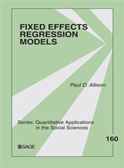 Fixed Effects Regression Models 1st Edition,0761924973,9780761924975