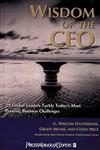 Wisdom of the CEO 29 Global Leaders Tackle Today's Most Pressing Business Challenges,0471357626,9780471357629