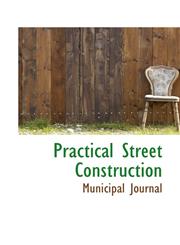 Practical Street Construction,1117407365,9781117407364