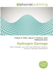 Hydrogen Damage,6131793964,9786131793967