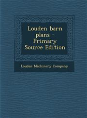 Louden barn plans - Primary Source Edition,1294042661,9781294042662