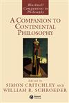 A Companion to Continental Philosophy,0631218505,9780631218500