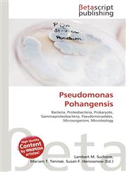 Pseudomonas Pohangensis,6137636178,9786137636176