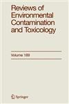 Reviews of Environmental Contamination and Toxicology 189,0387353674,9780387353678