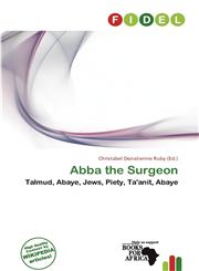 Abba the Surgeon,6201960899,9786201960893