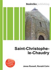 Saint-Christophe-Le-Chaudry,5512018086,9785512018088