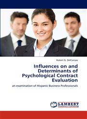 Influences on and Determinants of Psychological Contract Evaluation,3848423502,9783848423507