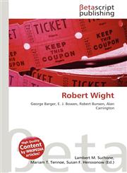 Robert Wight,613517200X,9786135172003