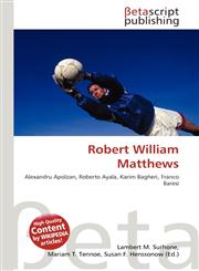 Robert William Matthews,6135169211,9786135169218