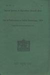 List of Publications on Indian Entomology, 1924