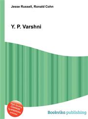 Y. P. Varshni,5511252395,9785511252391