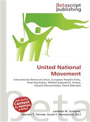 United National Movement,6135061496,9786135061499