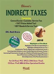 Bharat's Indirect Taxes Containing Central Excise, Customs, Service Tax, Vat & GST,8177335960,9788177335965