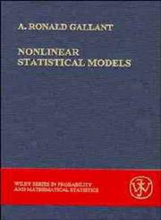 Nonlinear Statistical Models,0471802603,9780471802600