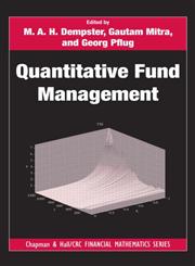 Quantitative Fund Management,1420081918,9781420081916
