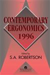 Contemporary Ergonomics 1996,0748405496,9780748405497