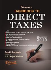 Bharat's Handbook to Direct Taxes 19th Edition,8177336177,9788177336177
