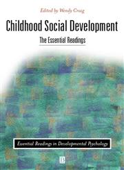 Childhood Social Development The Essential Readings,063121741X,9780631217411