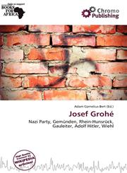 Josef Grohé,6139515459,9786139515455