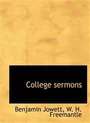 College sermons,1140197444,9781140197447