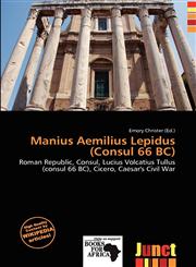 Manius Aemilius Lepidus (Consul 66 BC),6138426711,9786138426714