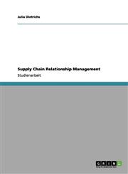 Supply Chain Relationship Management,3656093229,9783656093220